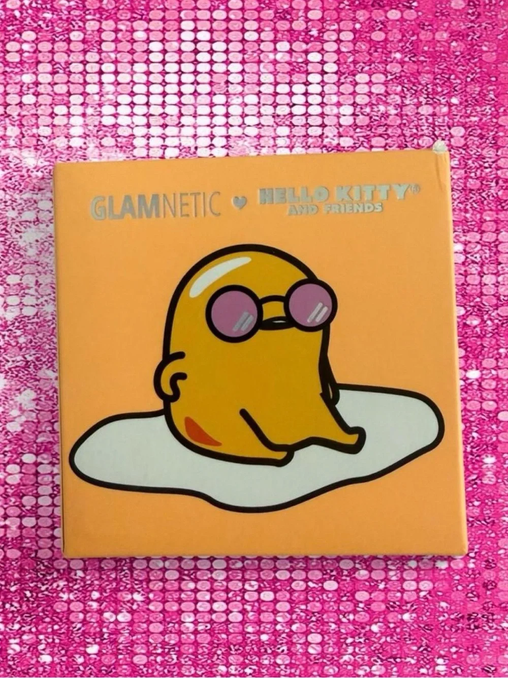 Gudetama Hello Kitty Sanrio Glamnetic Compact Mirror